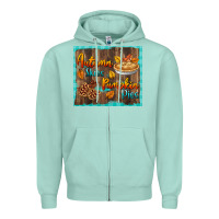 Seafoam autumn skies pumpkin pies tumbler Zipper Hoodie - BundleAndBundleShop