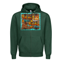 Sports Green autumn skies pumpkin pies tumbler Zipper Hoodie - BundleAndBundleShop