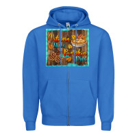 True Royal autumn skies pumpkin pies tumbler Zipper Hoodie - BundleAndBundleShop