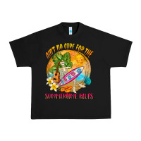 Black Ain't no cure for the summertime blues Urban Heavy Tee - NancyCooperArtShop
