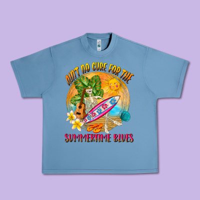 Ain't No Cure For The Summertime Blues Urban Heavy Tee Designed By Nancycooperartshop