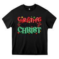 Black christmas begins with christ Heavy Core Tee - MaliasSmallBusiness