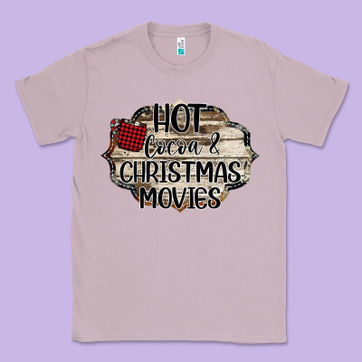 Hot Cocoa And Christmas Movies Classic Tee Designed By Bettercallsaul