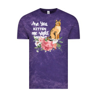 Cloud Purple Cat Maine coon gift kidding kitten meow pussycat Vintage Tee - Bettercallsaul