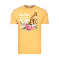 Vintage Mustard Cat Maine coon gift kidding kitten meow pussycat Vintage Tee - Bettercallsaul