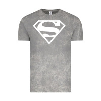 Cloud Rock Supergirl White & Pink Shield Vintage Tee - longCreatives