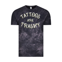 Cloud Black Tattoos Are Trashy Funny Sarcastic Tattoo Gift Vintage Tee - longCreatives