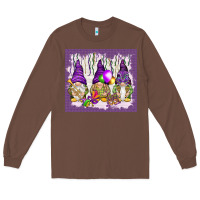 Chestnut Mardi Gras carnival with gnomies tumbler Long Sleeve Tee - HowdyJamesFarm