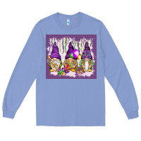 Colony Blue Mardi Gras carnival with gnomies tumbler Long Sleeve Tee - HowdyJamesFarm