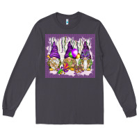 Smoke Mardi Gras carnival with gnomies tumbler Long Sleeve Tee - HowdyJamesFarm