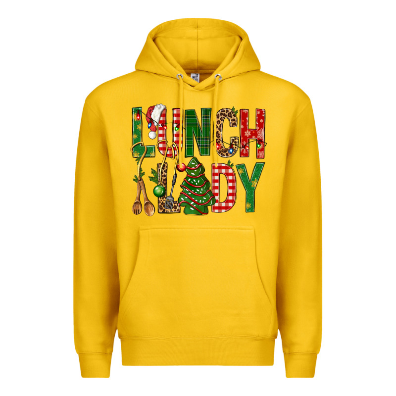 Lunch Lady Christmas Premium Hoodie by BundleAndBundleShop | Teevron