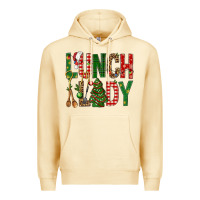 Pina Colada Lunch Lady Christmas Premium Hoodie - BundleAndBundleShop