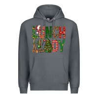 Rock Lunch Lady Christmas Premium Hoodie - BundleAndBundleShop