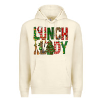 Sandshell Lunch Lady Christmas Premium Hoodie - BundleAndBundleShop