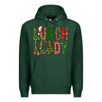 Sports Green Lunch Lady Christmas Premium Hoodie - BundleAndBundleShop