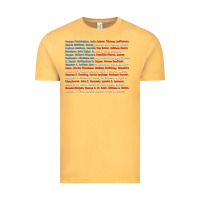Vintage Mustard List of Presidents of the United States, Gift Vintage Tee - longCreatives