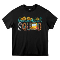 Black transportation squad Heavy Core Tee - NancyCooperArtShop
