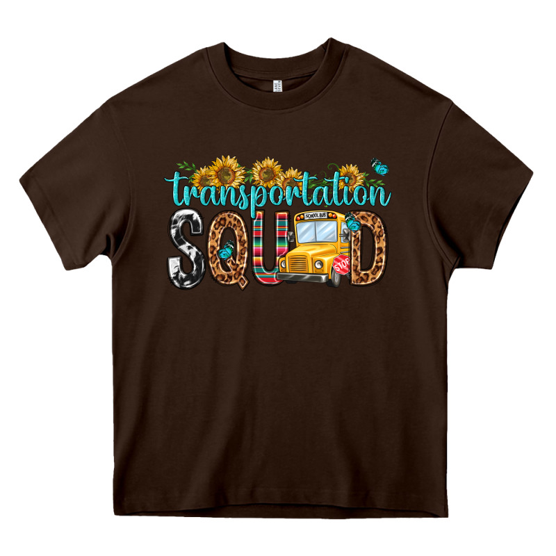 Transportation Squad Heavy Core Tee by NancyCooperArtShop | Teevron