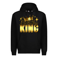 Black birthday king Premium Hoodie - RanaPortraitStore