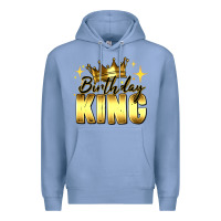 Colony Blue birthday king Premium Hoodie - RanaPortraitStore