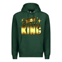Sports Green birthday king Premium Hoodie - RanaPortraitStore