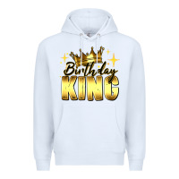 White birthday king Premium Hoodie - RanaPortraitStore