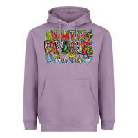 Lavender Santa's Favorite Rad Tech Heavyweight Hoodie - CowhideDigitalArt