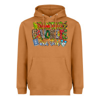 Meerkat Santa's Favorite Rad Tech Heavyweight Hoodie - CowhideDigitalArt