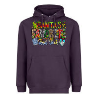 Plum Santa's Favorite Rad Tech Heavyweight Hoodie - CowhideDigitalArt