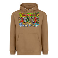 Toasted Coconut Santa's Favorite Rad Tech Heavyweight Hoodie - CowhideDigitalArt