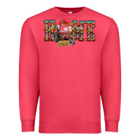 Cardinal home Christmas farm animals Premium Sweatshirt - CowhideDigitalArt