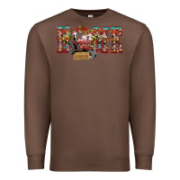 Chestnut home Christmas farm animals Premium Sweatshirt - CowhideDigitalArt