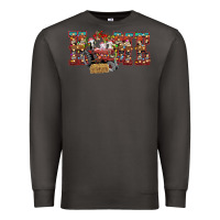 Smoke home Christmas farm animals Premium Sweatshirt - CowhideDigitalArt