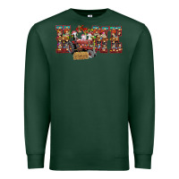 Sports Green home Christmas farm animals Premium Sweatshirt - CowhideDigitalArt