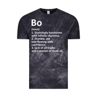 Cloud Black BO Definition Personalized Name Funny Birthday Gift Idea Vintage Tee - longCreatives