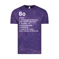Cloud Purple BO Definition Personalized Name Funny Birthday Gift Idea Vintage Tee - longCreatives