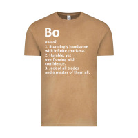 Vintage Camel BO Definition Personalized Name Funny Birthday Gift Idea Vintage Tee - longCreatives