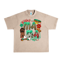 French Oak Dog Mama Urban Heavy Tee - texasbilliewilder