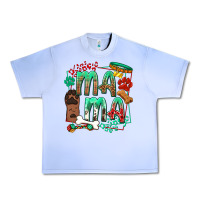 Grape Ice Dog Mama Urban Heavy Tee - texasbilliewilder