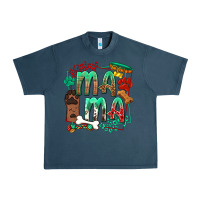 Midnight Navy Dog Mama Urban Heavy Tee - texasbilliewilder