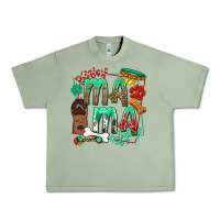 Oil Green Dog Mama Urban Heavy Tee - texasbilliewilder