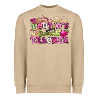 Mushroom cupid's favorite teacher Heavyweight Sweatshirt - OliviaCreatesArt