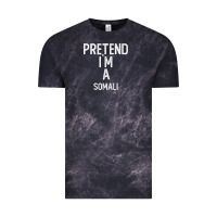 Cloud Black pretend i`m a somali shirt funny halloween Vintage Tee - longCreatives