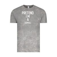 Cloud Rock pretend i`m a somali shirt funny halloween Vintage Tee - longCreatives
