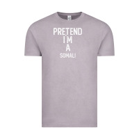 Vintage Zinc pretend i`m a somali shirt funny halloween Vintage Tee - longCreatives