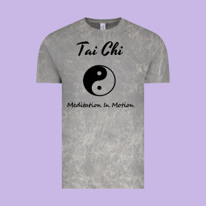 Tai Chi T, Meditation In Motion, Martial Arts Gift Vintage Tee Designed By Longcreatives