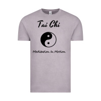 Vintage Zinc Tai Chi T, Meditation In Motion, Martial Arts Gift Vintage Tee - longCreatives