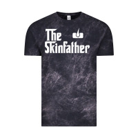 Cloud Black The Skin Father Funny Dermatology Dermatologist Gift Vintage Tee - longCreatives