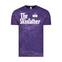Cloud Purple The Skin Father Funny Dermatology Dermatologist Gift Vintage Tee - longCreatives