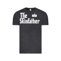 Vintage Black The Skin Father Funny Dermatology Dermatologist Gift Vintage Tee - longCreatives